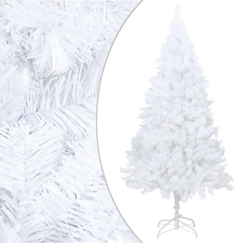 Load image into Gallery viewer, VidaXL Kunstkerstboom met verlichting en kerstballen 240 cm wit