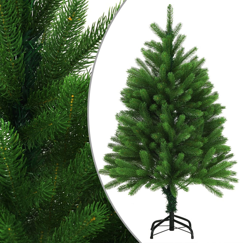 Load image into Gallery viewer, VidaXL Kunstkerstboom met verlichting en kerstballen 120 cm groen