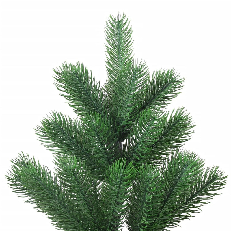 Load image into Gallery viewer, VidaXL Kunstkerstboom Nordmann met LED's en kerstballen 150 cm groen