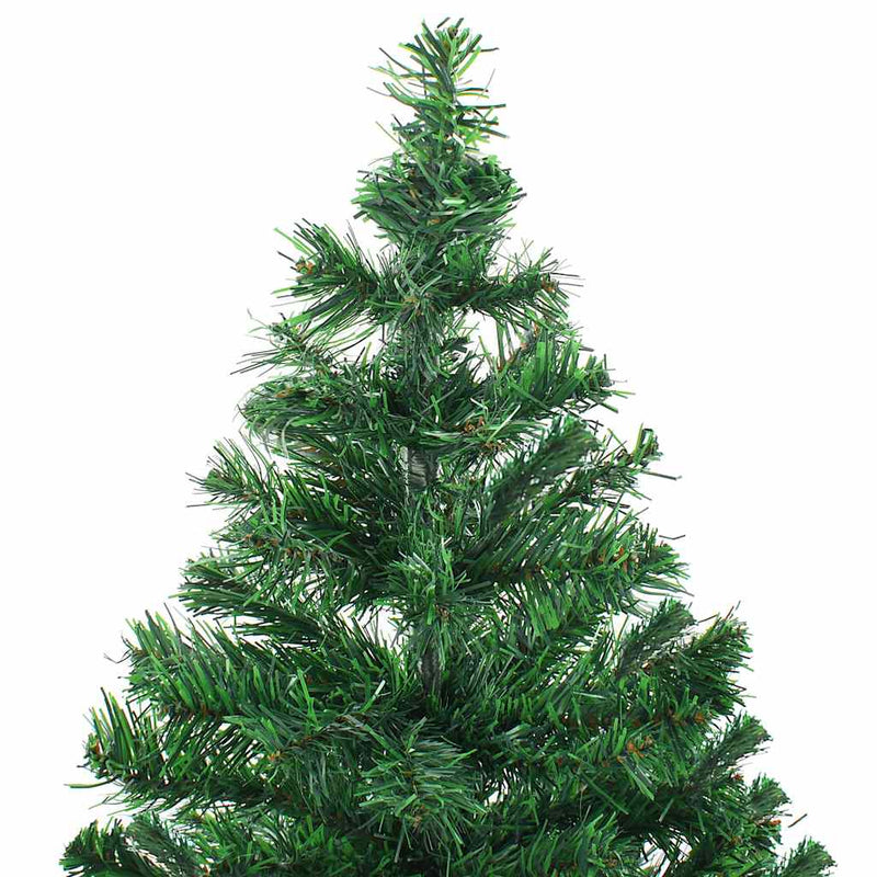 ギャラリービューアに画像をロードする, Vidaxl kunstkerstboom met verlichting en kerstballen 380 takken 150 cm