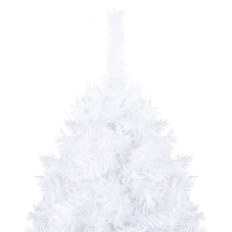 Afbeelding laden in galerijviewer, Vidaxl kunstkerstboom met verlichting en kerstballen 180 cm pvc wit