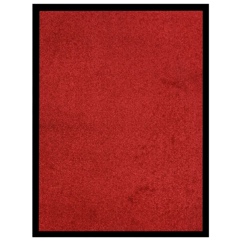 Load image into Gallery viewer, Vidaxl deurmat 60x80 cm rood
