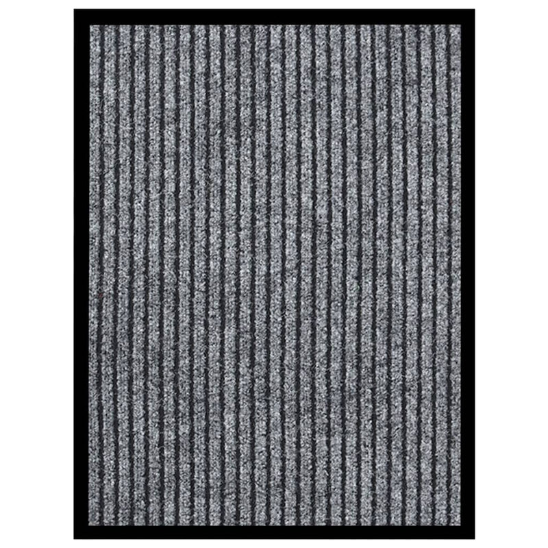 Load image into Gallery viewer, Vidaxl deurmat 40x60 cm gestreept grijs