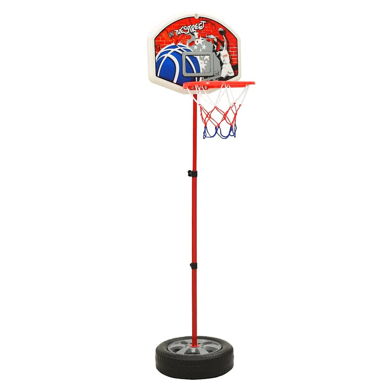 Load image into Gallery viewer, Vidaxl kinderbasketbalset verstelbaar 120 cm