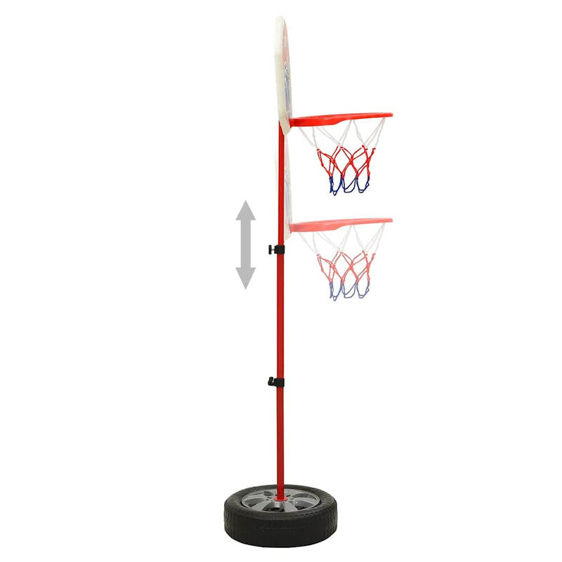 Load image into Gallery viewer, Vidaxl kinderbasketbalset verstelbaar 120 cm