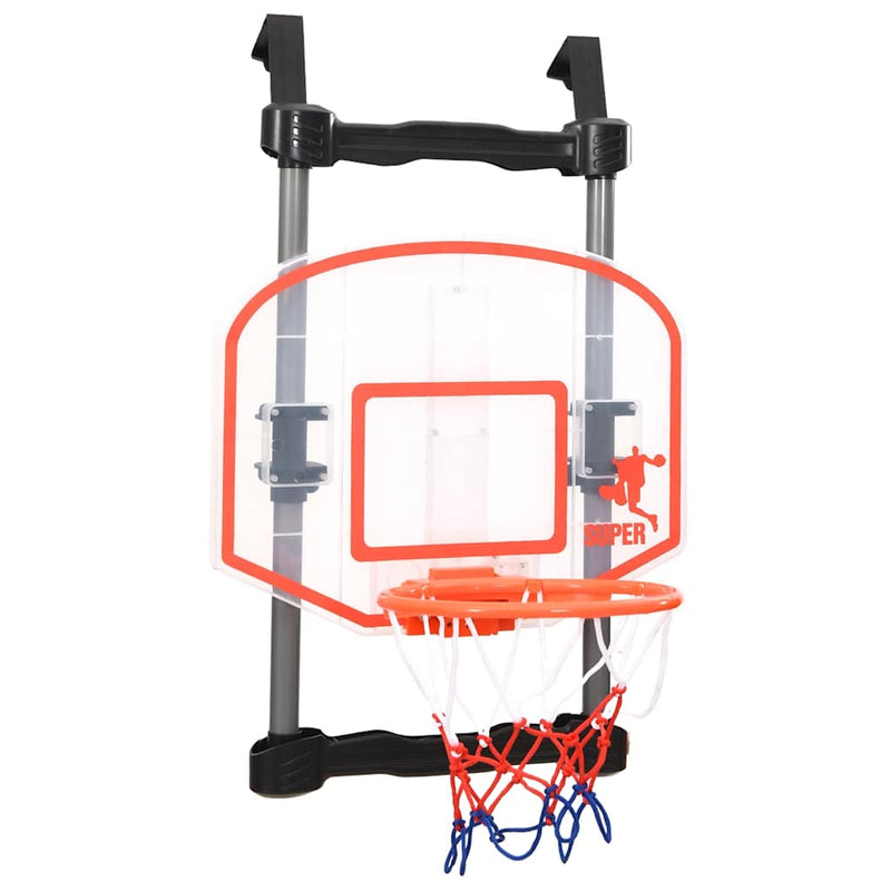Load image into Gallery viewer, Vidaxl kinderbasketbalset voor deur verstelbaar