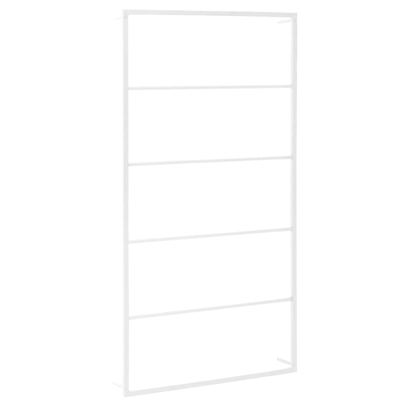 Load image into Gallery viewer, Vidaxl handdoekenrek wit 60x10x116 cm staal
