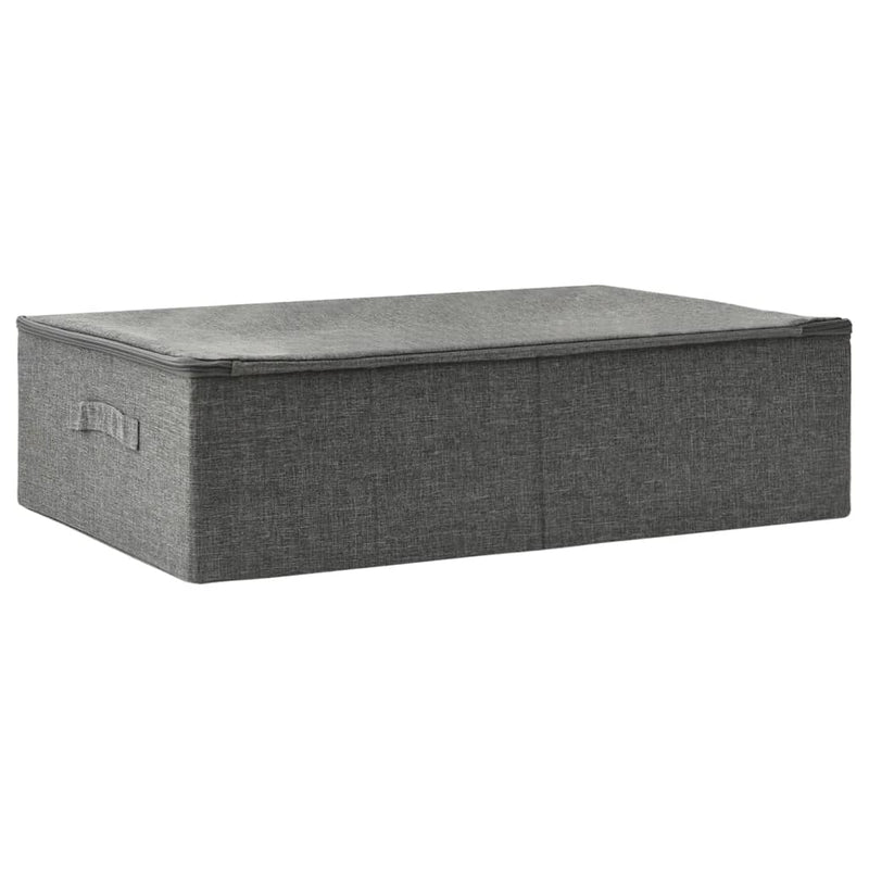 Load image into Gallery viewer, Vidaxl opbergbox 70x40x18 cm stof antracietkleurig