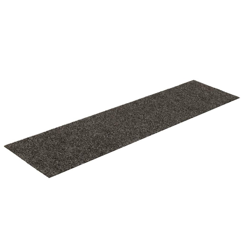 Afbeelding laden in galerijviewer, Vidaxl trapmatten zelfklevend 15 stuks 76x20 cm antraciet rechthoekig