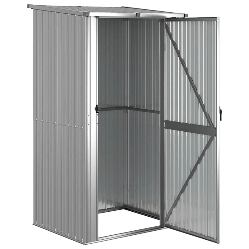 Load image into Gallery viewer, Vidaxl tuinschuur 118,5x97x209,5 cm gegalvaniseerd staal grijs