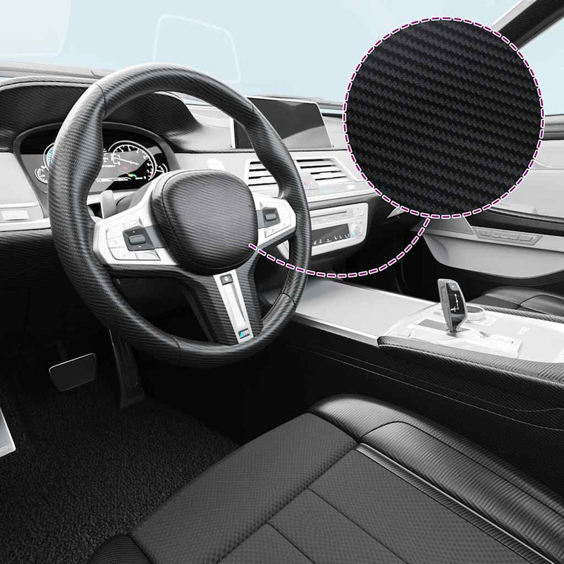 Load image into Gallery viewer, Vidaxl 2 st autofolie 3d 100x150 cm zwart