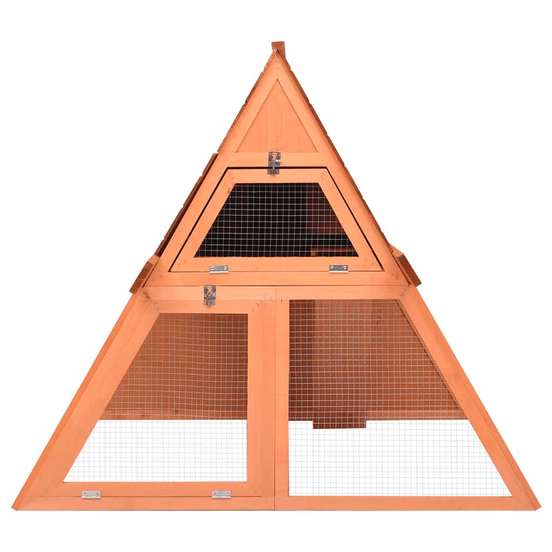 Load image into Gallery viewer, Vidaxl konijnenhok 152x127x109,5 cm massief vurenhout