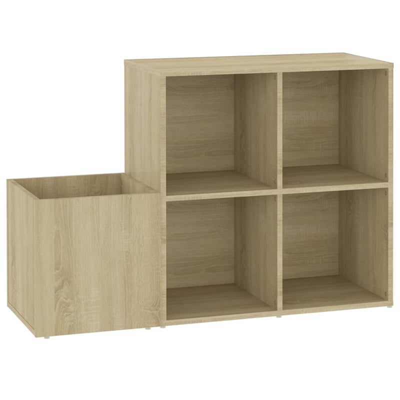 Load image into Gallery viewer, Vidaxl opbergkast 105x35,5x70 cm bewerkt hout sonoma eikenkleurig
