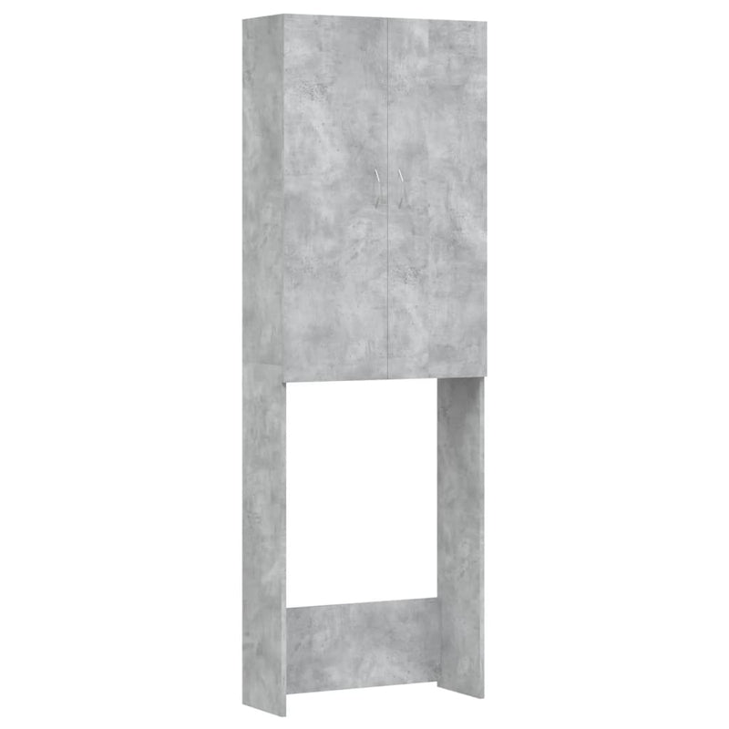 Load image into Gallery viewer, Vidaxl wasmachinekast 64x25,5x190 cm betongrijs