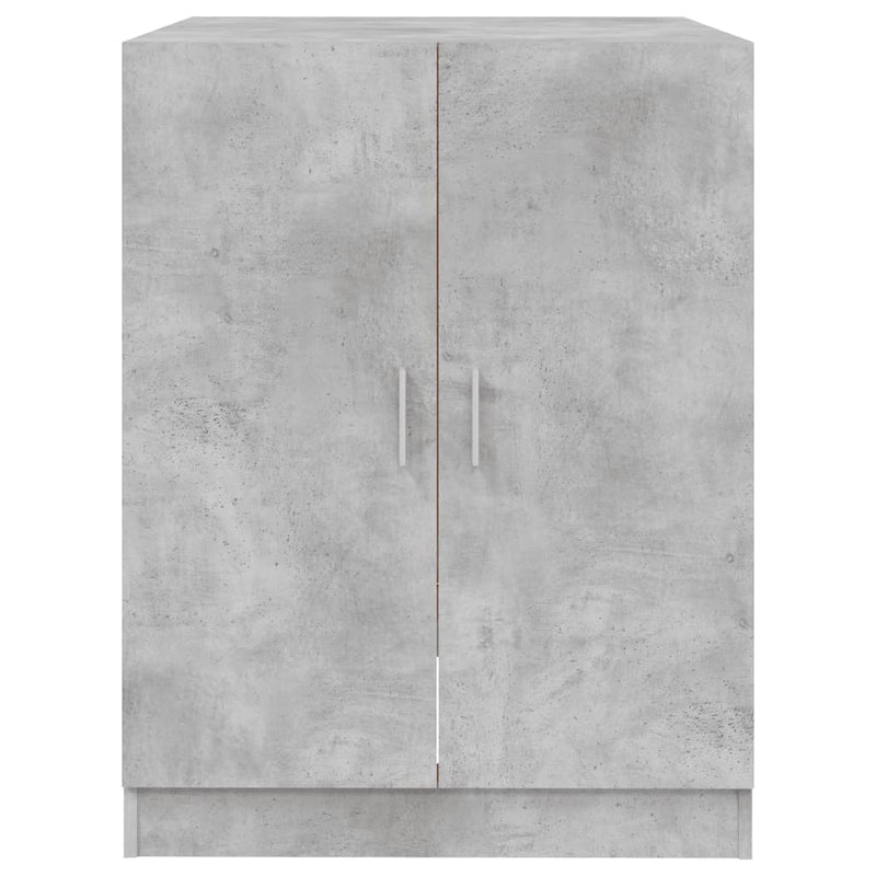 Load image into Gallery viewer, Vidaxl wasmachinekast 71x71,5x91,5 cm betongrijs