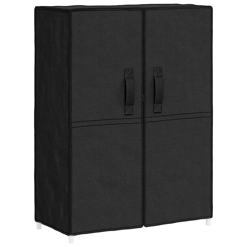 Load image into Gallery viewer, Vidaxl schoenenkast 60x30x90 cm stof zwart