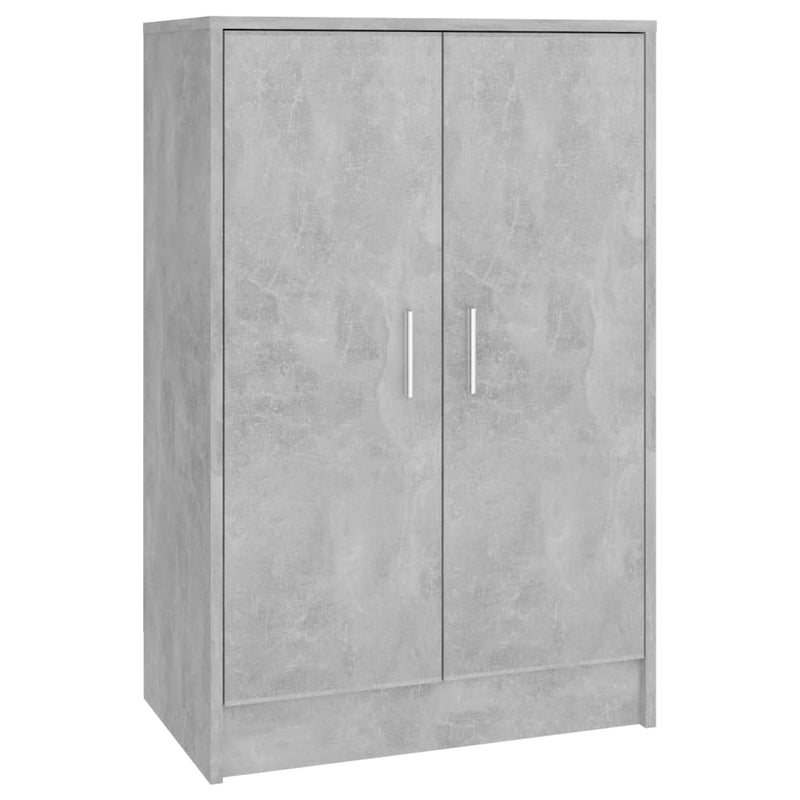Load image into Gallery viewer, VidaXL Schoenenkast 60x35x92 cm bewerkt hout betongrijs