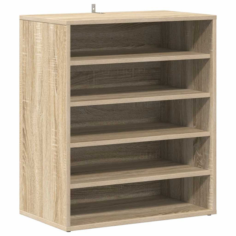 Load image into Gallery viewer, Vidaxl schoenenkast 60x35x70 cm bewerkt hout sonoma eikenkleurig