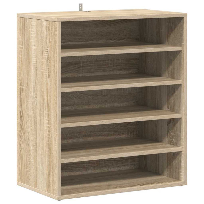 Load image into Gallery viewer, Vidaxl schoenenkast 60x35x70 cm bewerkt hout sonoma eikenkleurig