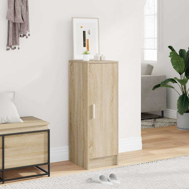 Load image into Gallery viewer, Vidaxl schoenenkast 32x35x92 cm bewerkt hout sonoma eikenkleurig