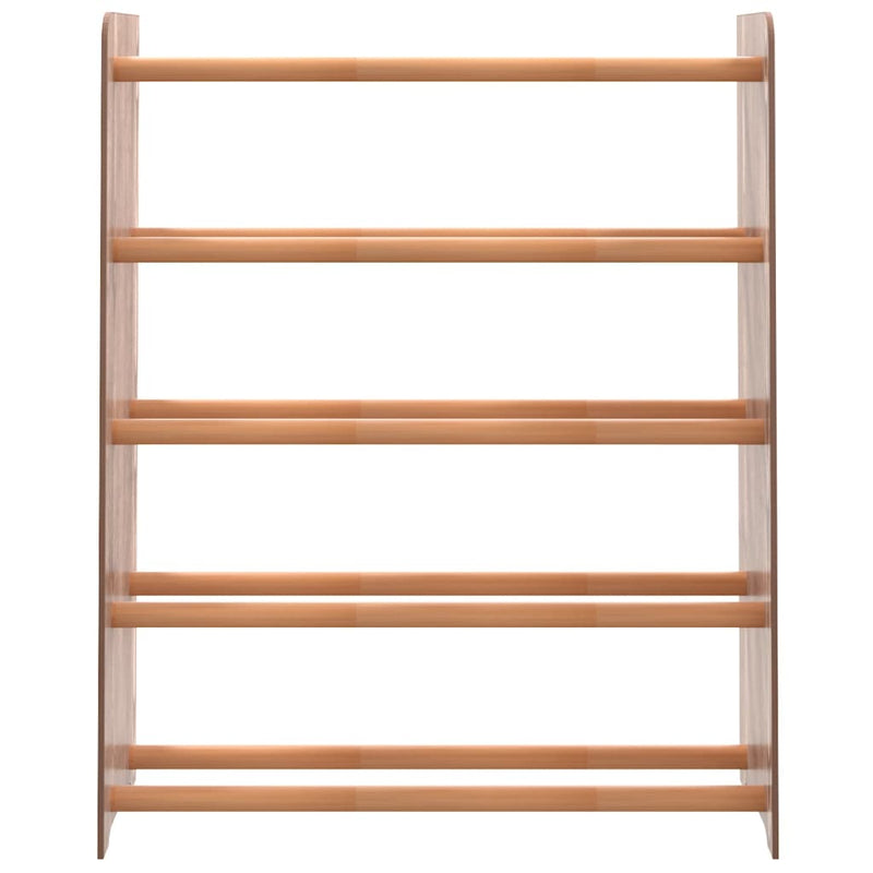 Load image into Gallery viewer, Vidaxl schoenenrek 65x24x81 cm bewerkt hout bruin