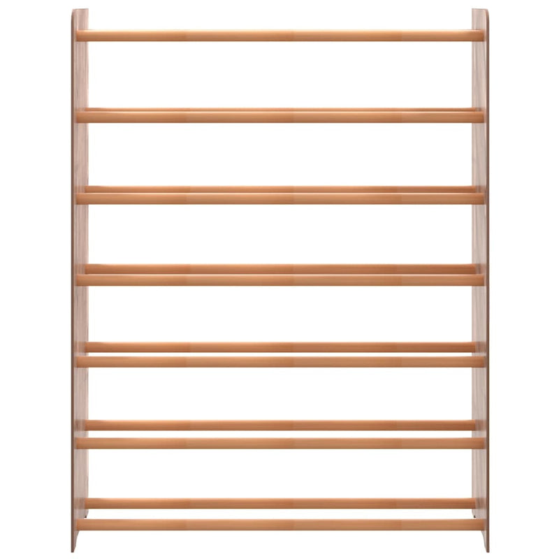 Load image into Gallery viewer, Vidaxl schoenenrek 90x24x117 cm bewerkt hout bruin