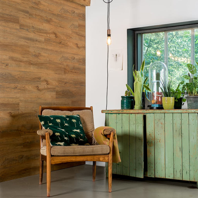 Load image into Gallery viewer, WallArt WallArt 30 st Planken GL-WA29 hout-look eikenhout roestbruin