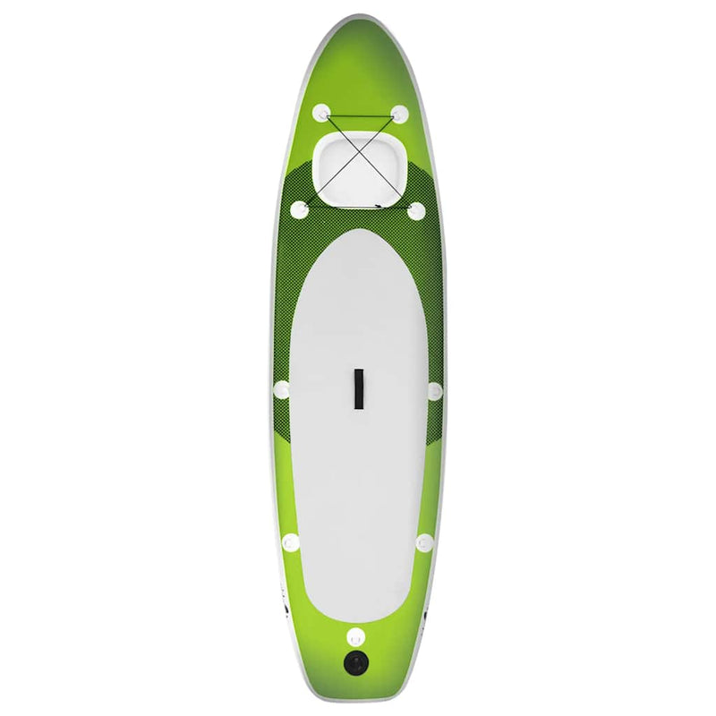 Load image into Gallery viewer, Vidaxl stand up paddleboardset opblaasbaar 300x76x10 cm groen