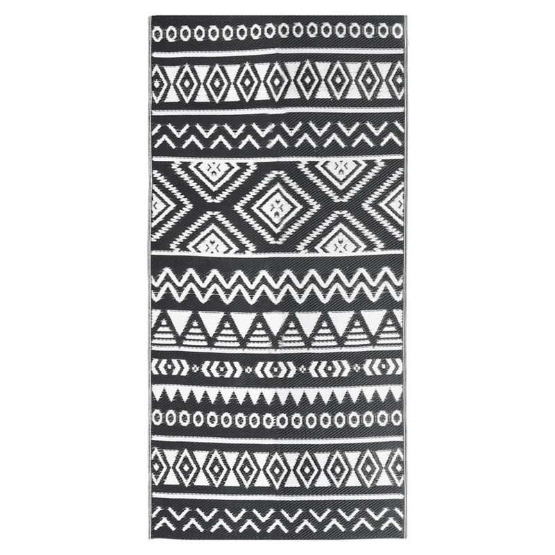 Load image into Gallery viewer, VidaXL Buitenkleed 80x150 cm polypropeen zwart