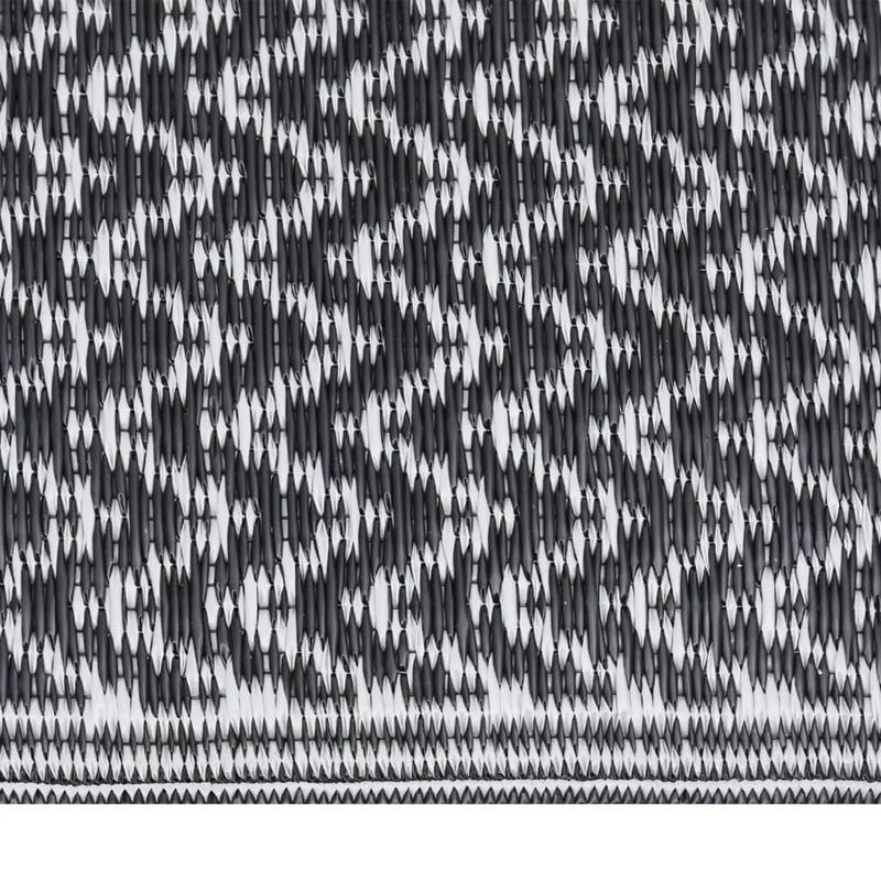 Load image into Gallery viewer, Vidaxl buitenkleed arakil 140x200 cm polypropeen zwart