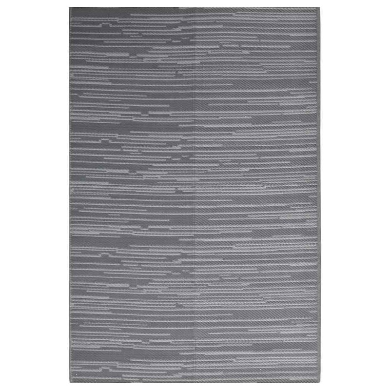 Chargez l'image dans la visionneuse de la galerie, Vidaxl buitenkleed arakil 140x200 cm polypropeen antracietkleurig