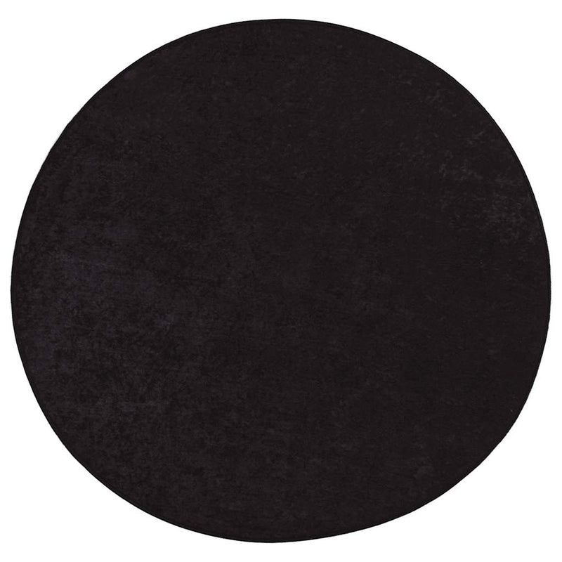 Load image into Gallery viewer, Vidaxl vloerkleed wasbaar anti-slip ø120 cm antracietkleurig