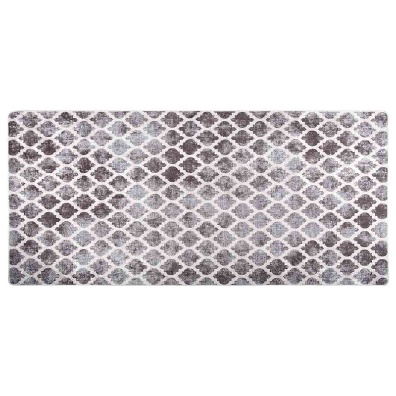 Afbeelding laden in galerijviewer, Vidaxl vloerkleed wasbaar anti-slip 80x300 cm meerkleurig