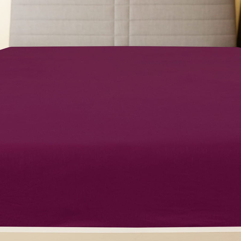 Load image into Gallery viewer, Vidaxl hoeslaken jersey 90x200 cm katoen bordeauxrood
