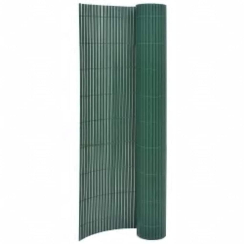 Load image into Gallery viewer, Vidaxl tuinafscheiding dubbelzijdig 110x500 cm groen