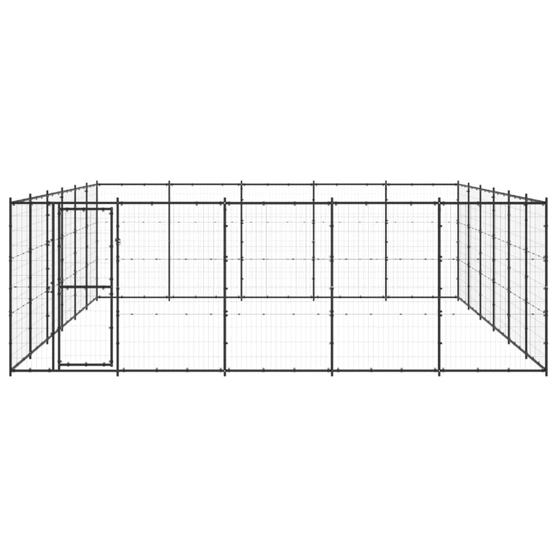 Load image into Gallery viewer, VidaXL Hondenkennel 36,3 m² staal