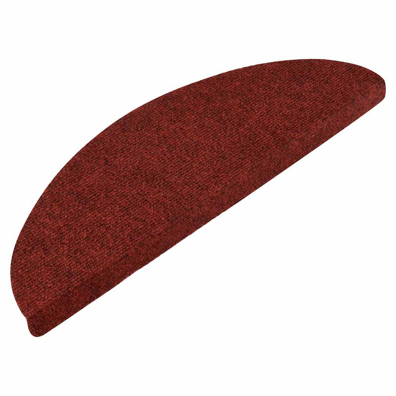 Load image into Gallery viewer, Vidaxl trapmatten zelfklevend 15 st 56x17x3 cm rood
