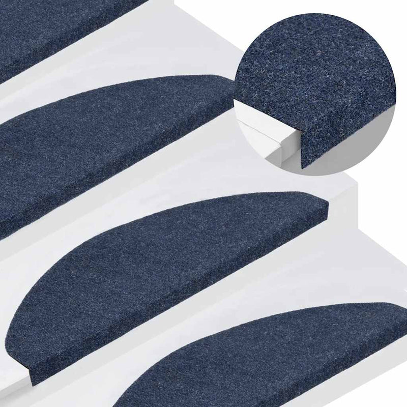 Load image into Gallery viewer, Vidaxl trapmatten zelfklevend 15 st 65x22,5x3,5 cm blauw