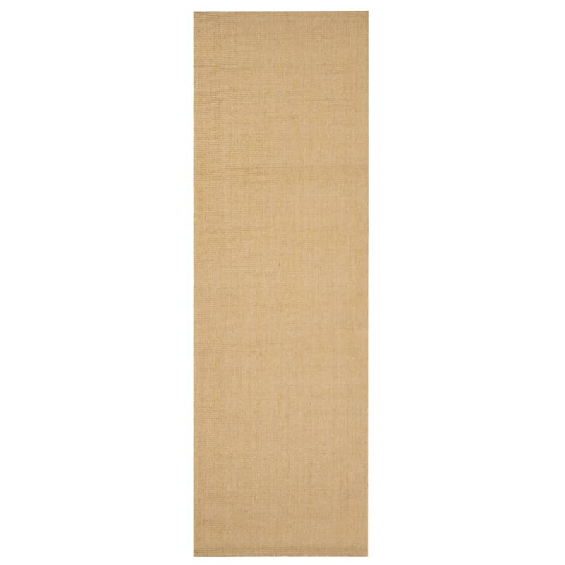 Load image into Gallery viewer, Vidaxl vloerkleed 80x250 cm natuurlijk sisal