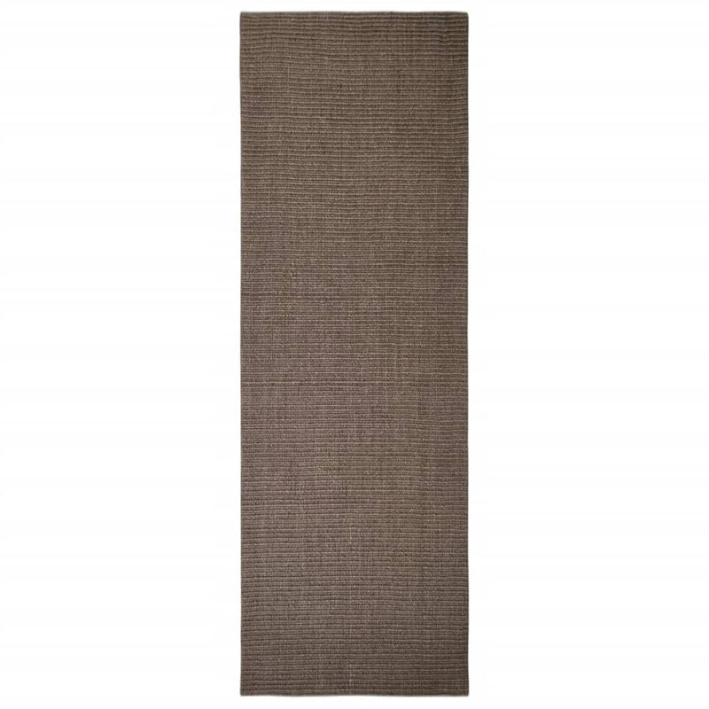 Load image into Gallery viewer, Vidaxl vloerkleed 66x200 cm natuurlijk sisal bruin