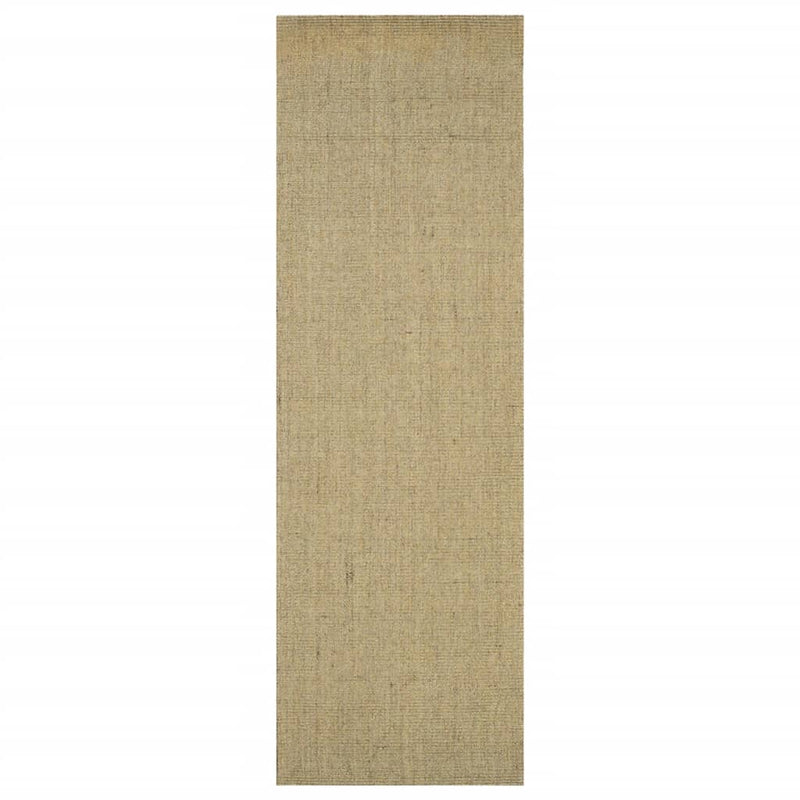 Laden Sie das Bild in Galerie -Viewer, Vidaxl vloerkleed 80x250 cm natuurlijk sisal groen