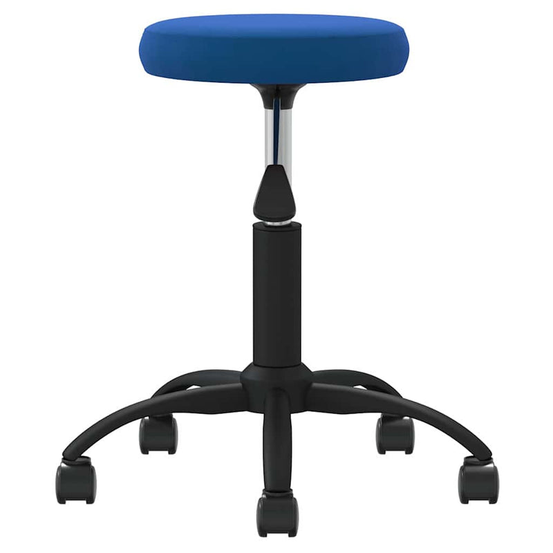 Afbeelding laden in galerijviewer, Vidaxl massagekruk fluweel blauw