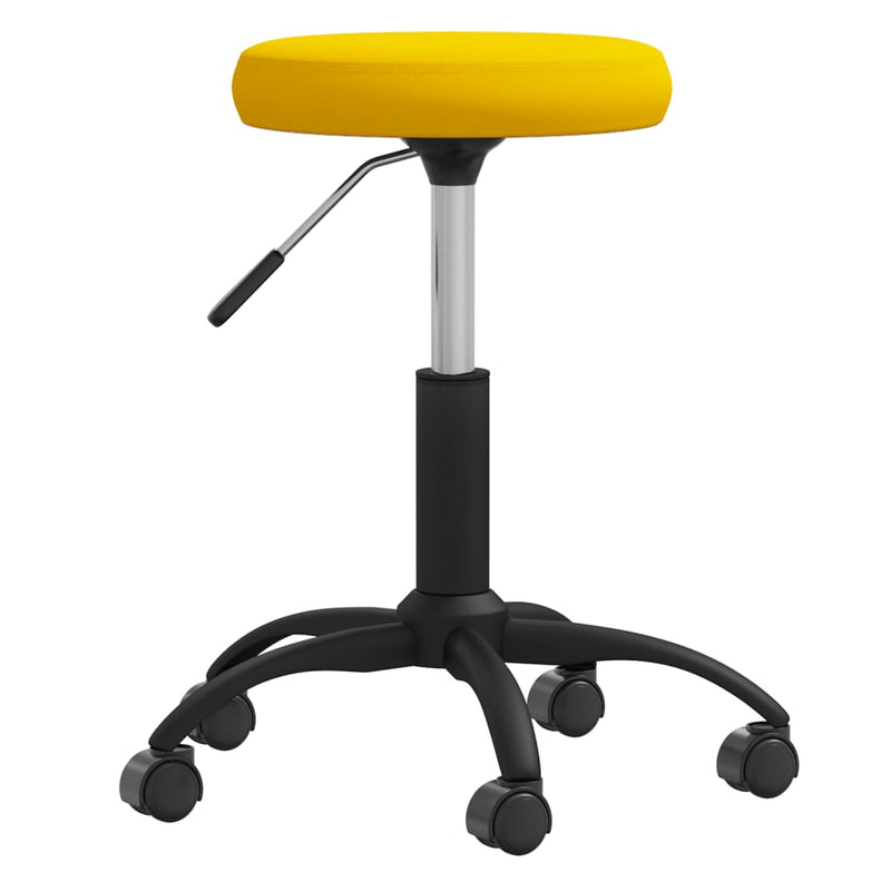 Load image into Gallery viewer, Vidaxl massagekruk fluweel mosterdgeel
