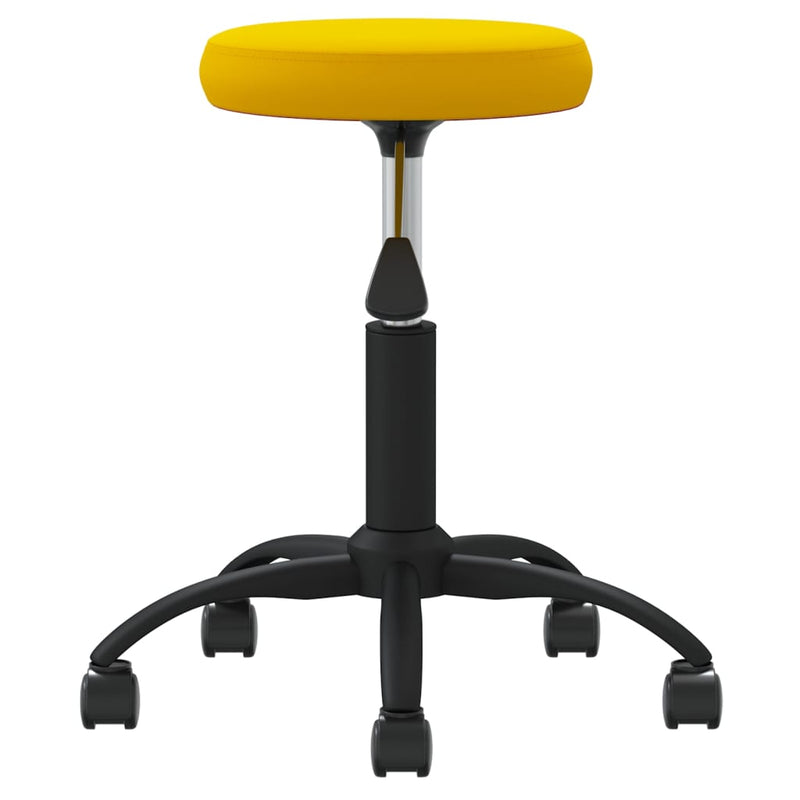 Load image into Gallery viewer, Vidaxl massagekruk fluweel mosterdgeel