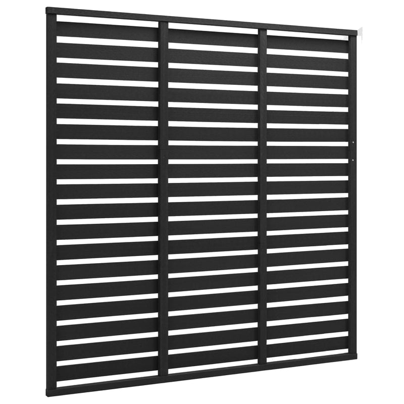 Load image into Gallery viewer, Vidaxl schuttingpaneel 180x180 cm hkc zwart