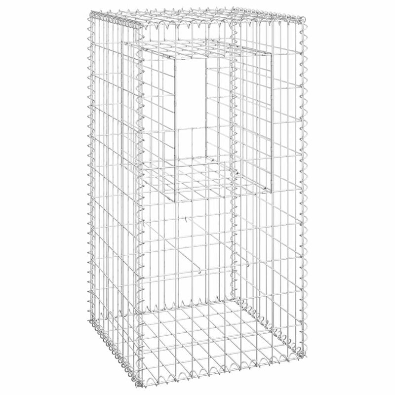 Load image into Gallery viewer, Vidaxl schanskorf palen 2 st 50x50x100 cm ijzer