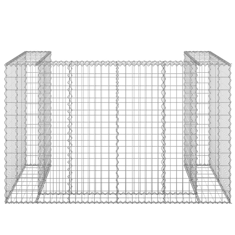 Load image into Gallery viewer, VidaXL Schanskorf voor containers 180x100x110 cm gegalvaniseerd staal