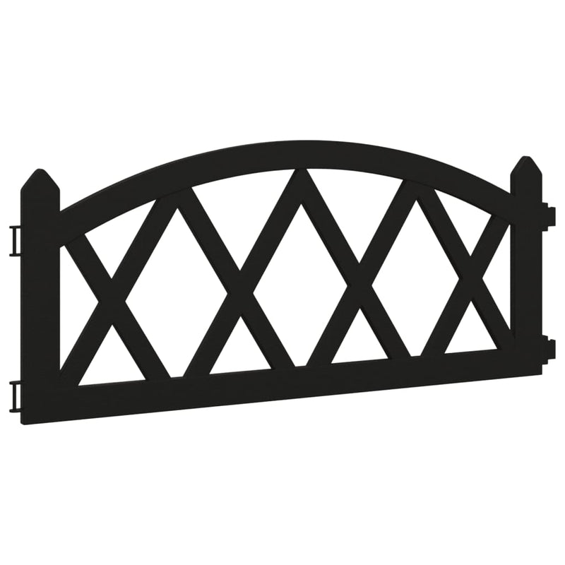 Load image into Gallery viewer, Vidaxl gazonranden 17 st 10 m polypropeen zwart