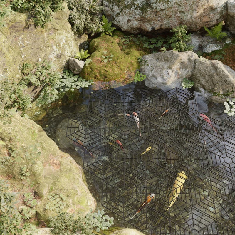 Load image into Gallery viewer, VidaXL Vijverbeschermers 40 st polypropeen zwart