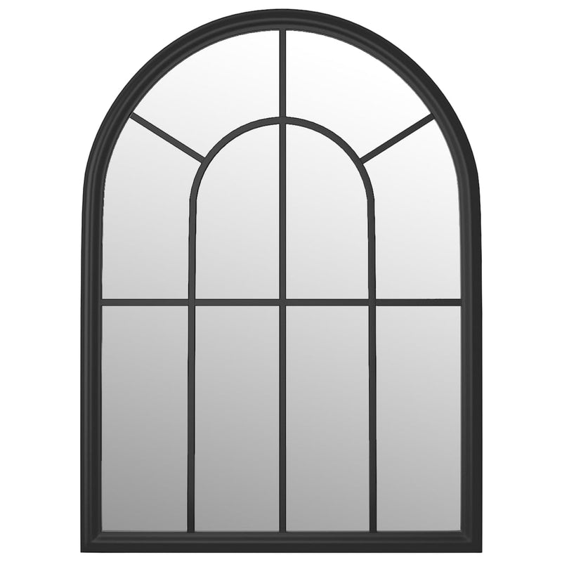Load image into Gallery viewer, Vidaxl tuinspiegel 60x45 cm ijzer zwart